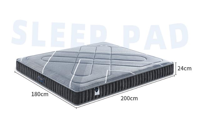Charcoal Antibacterial Memory Foam Mattress